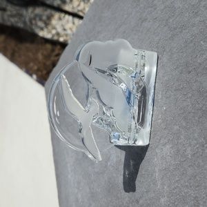 EUC Seagull with Boat Glass Votive Candle Holder